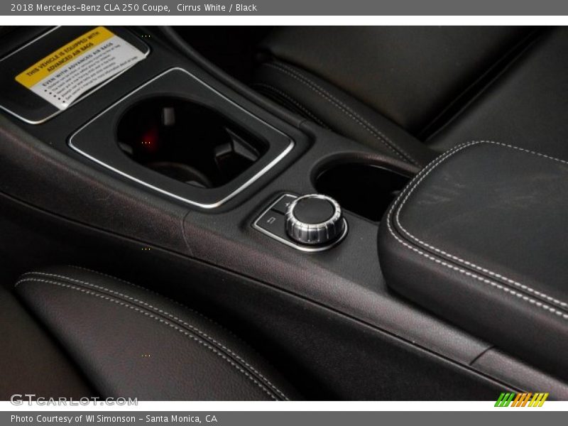Cirrus White / Black 2018 Mercedes-Benz CLA 250 Coupe