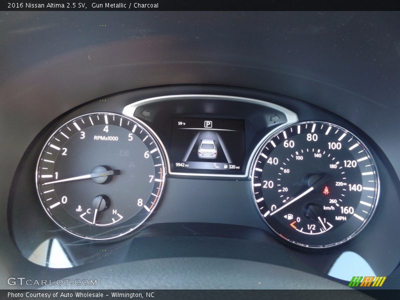 Gun Metallic / Charcoal 2016 Nissan Altima 2.5 SV
