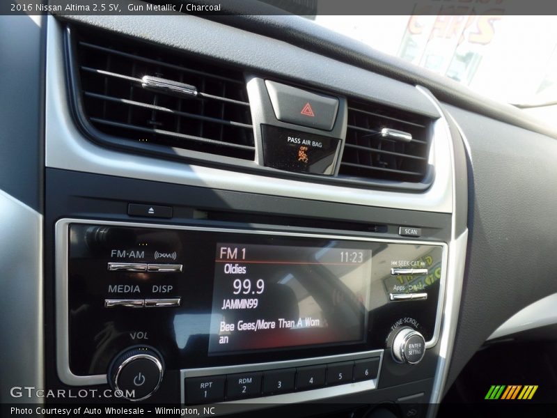 Gun Metallic / Charcoal 2016 Nissan Altima 2.5 SV