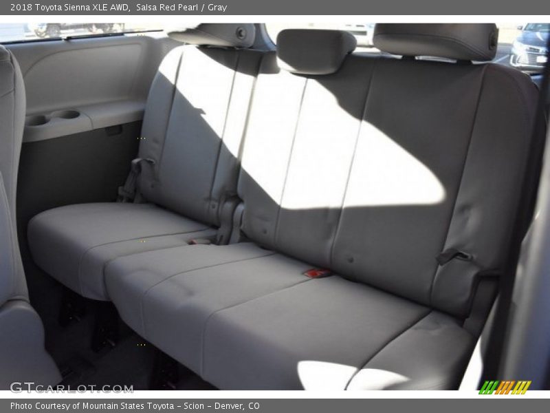 Salsa Red Pearl / Gray 2018 Toyota Sienna XLE AWD