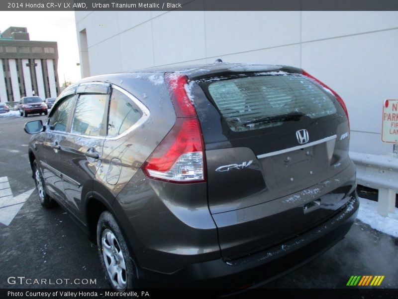 Urban Titanium Metallic / Black 2014 Honda CR-V LX AWD