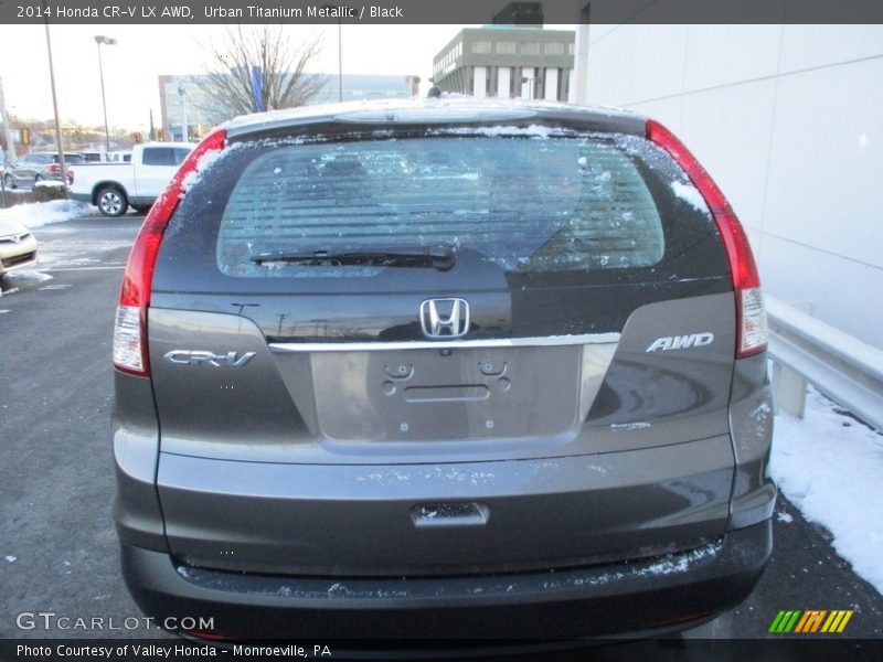 Urban Titanium Metallic / Black 2014 Honda CR-V LX AWD
