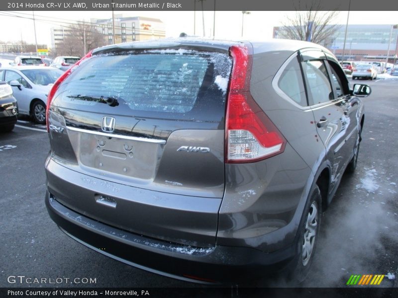 Urban Titanium Metallic / Black 2014 Honda CR-V LX AWD