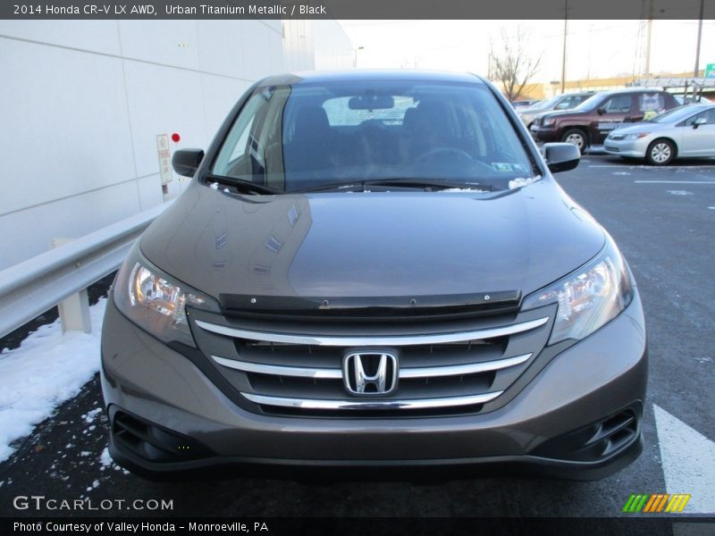 Urban Titanium Metallic / Black 2014 Honda CR-V LX AWD