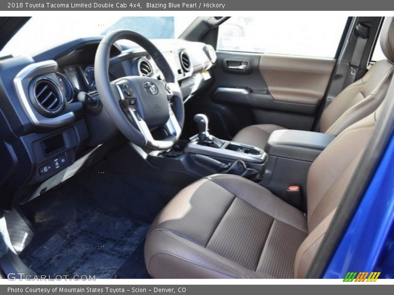  2018 Tacoma Limited Double Cab 4x4 Hickory Interior