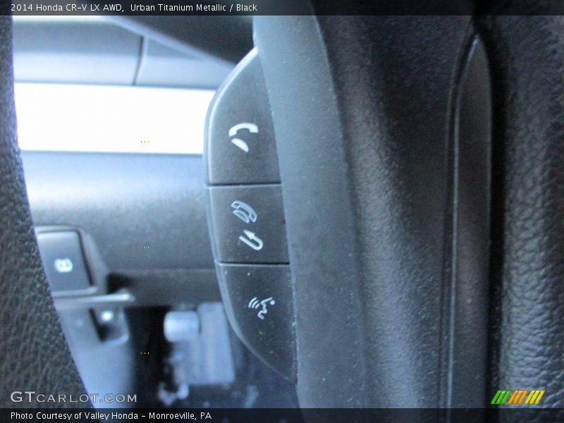Urban Titanium Metallic / Black 2014 Honda CR-V LX AWD