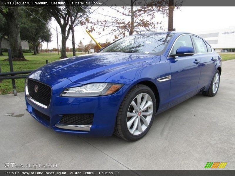 Caesium Blue Metallic / Ebony 2018 Jaguar XF Premium