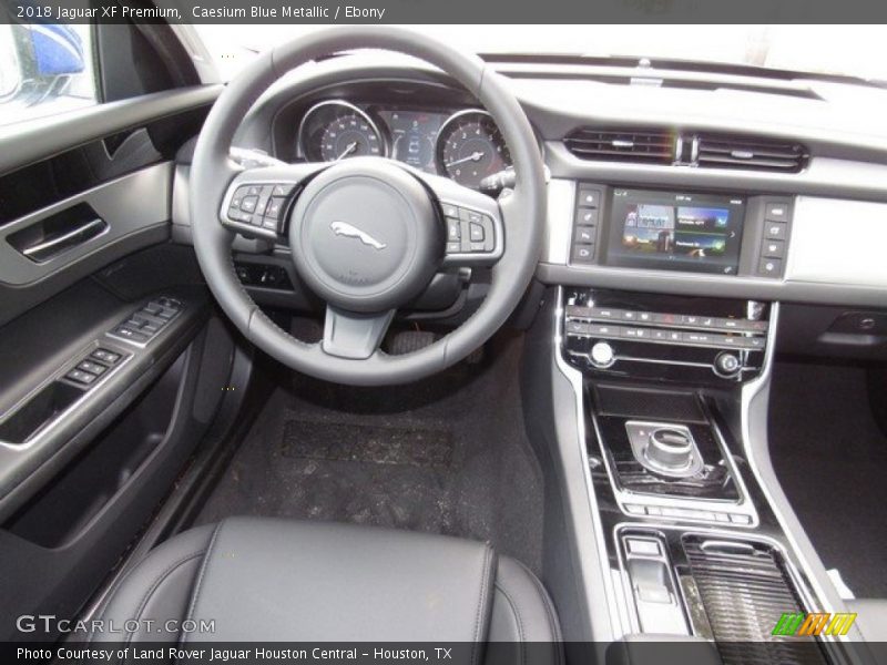 Caesium Blue Metallic / Ebony 2018 Jaguar XF Premium
