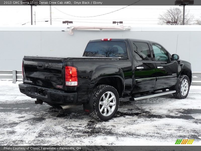 Onyx Black / Ebony 2013 GMC Sierra 1500 Denali Crew Cab AWD