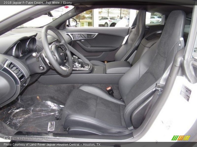 Front Seat of 2018 F-Type Coupe