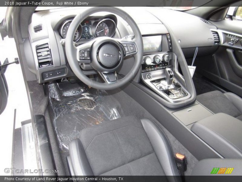 Dashboard of 2018 F-Type Coupe