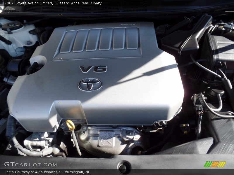 Blizzard White Pearl / Ivory 2007 Toyota Avalon Limited