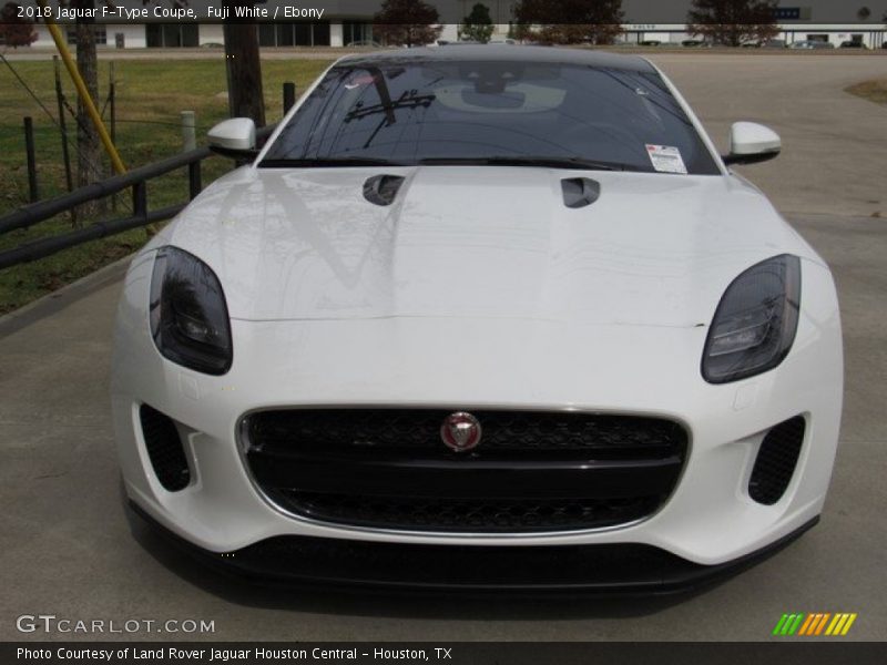 Fuji White / Ebony 2018 Jaguar F-Type Coupe