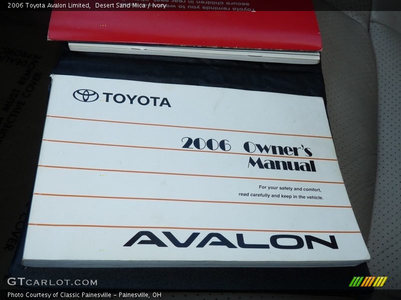 Desert Sand Mica / Ivory 2006 Toyota Avalon Limited