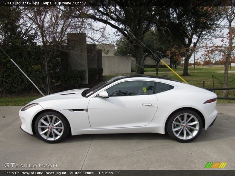 Fuji White / Ebony 2018 Jaguar F-Type Coupe