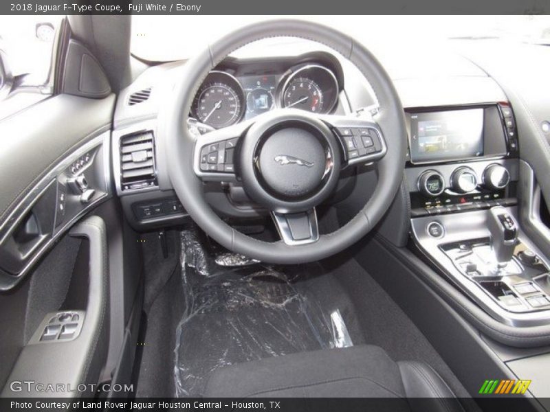 Fuji White / Ebony 2018 Jaguar F-Type Coupe