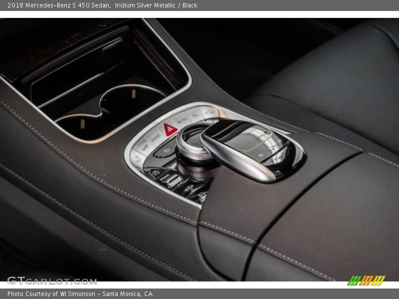 Iridium Silver Metallic / Black 2018 Mercedes-Benz S 450 Sedan
