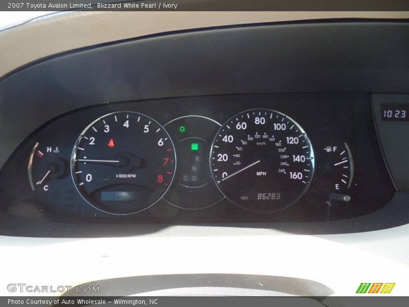 Blizzard White Pearl / Ivory 2007 Toyota Avalon Limited