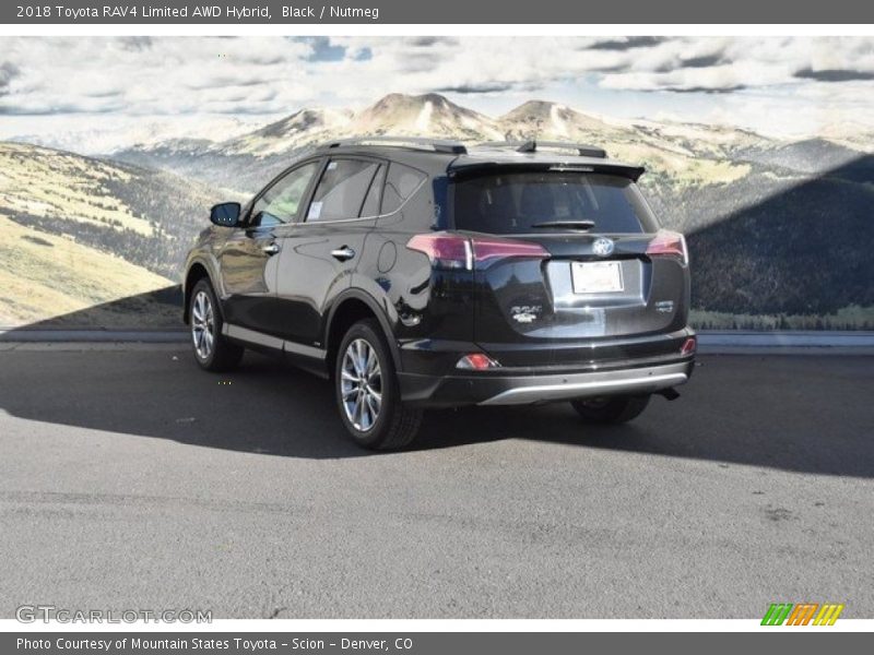 Black / Nutmeg 2018 Toyota RAV4 Limited AWD Hybrid