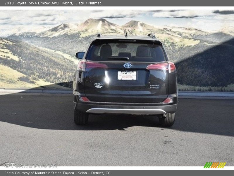 Black / Nutmeg 2018 Toyota RAV4 Limited AWD Hybrid