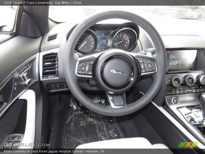 Fuji White / Cirrus 2018 Jaguar F-Type Convertible