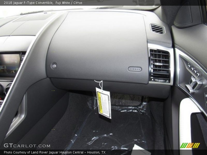 Fuji White / Cirrus 2018 Jaguar F-Type Convertible