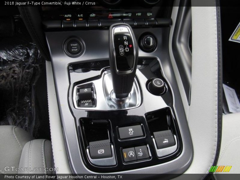  2018 F-Type Convertible 8 Speed Automatic Shifter