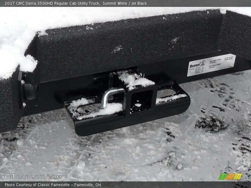 Summit White / Jet Black 2017 GMC Sierra 3500HD Regular Cab Utility Truck