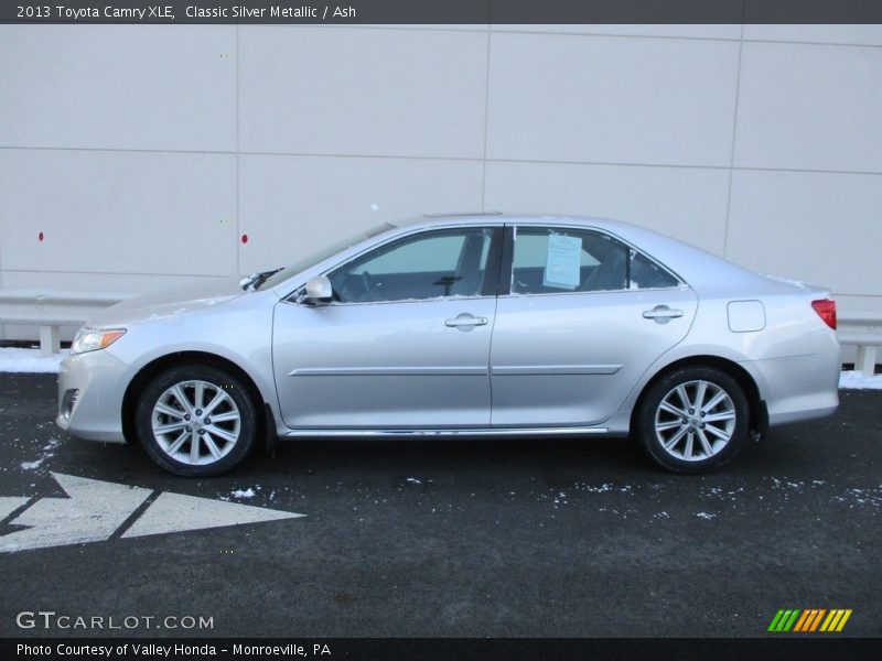 Classic Silver Metallic / Ash 2013 Toyota Camry XLE