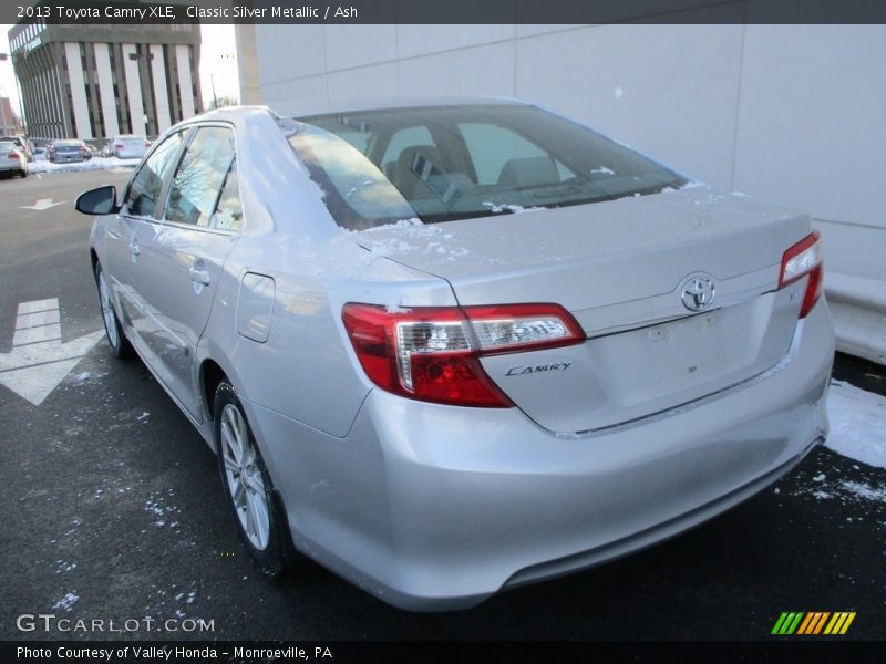 Classic Silver Metallic / Ash 2013 Toyota Camry XLE