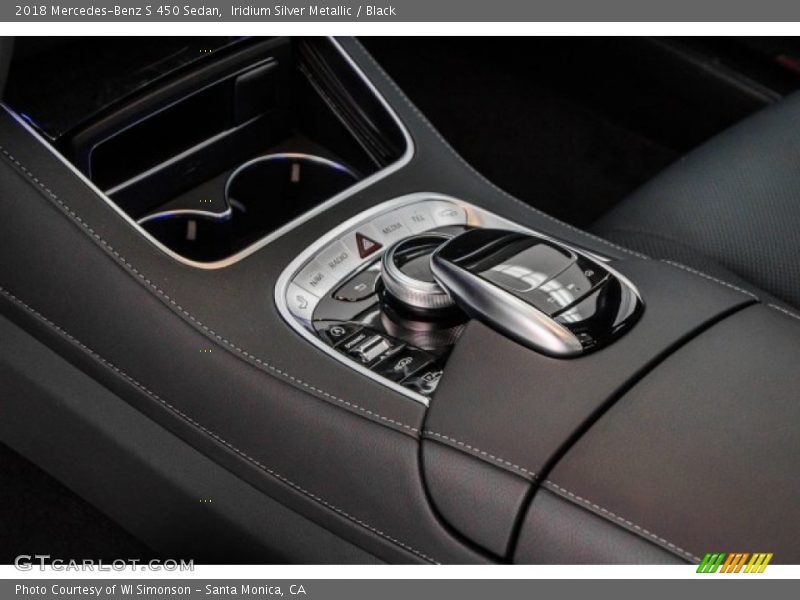 Iridium Silver Metallic / Black 2018 Mercedes-Benz S 450 Sedan