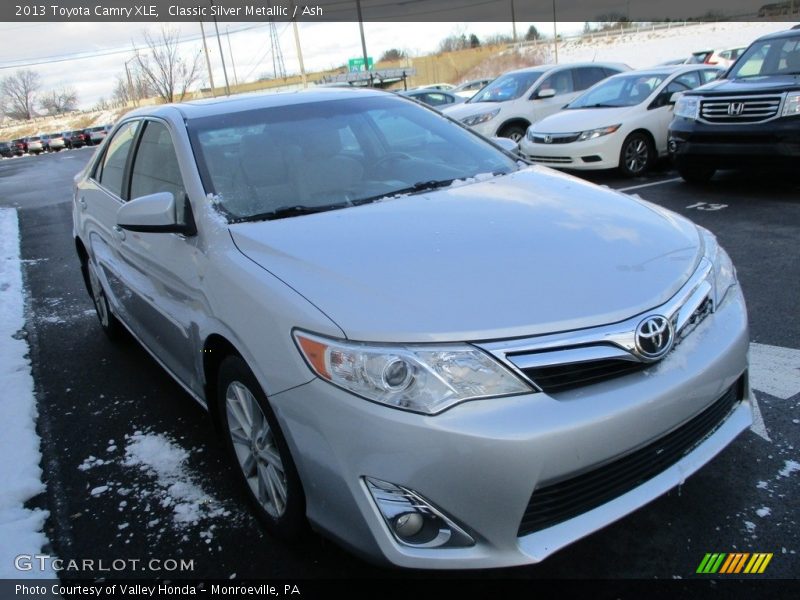 Classic Silver Metallic / Ash 2013 Toyota Camry XLE