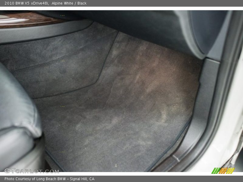 Alpine White / Black 2010 BMW X5 xDrive48i