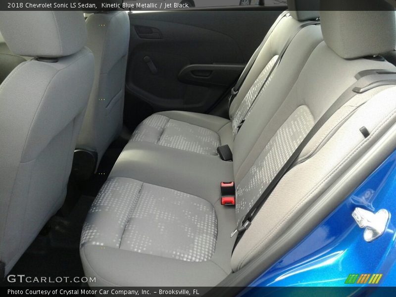 Kinetic Blue Metallic / Jet Black 2018 Chevrolet Sonic LS Sedan