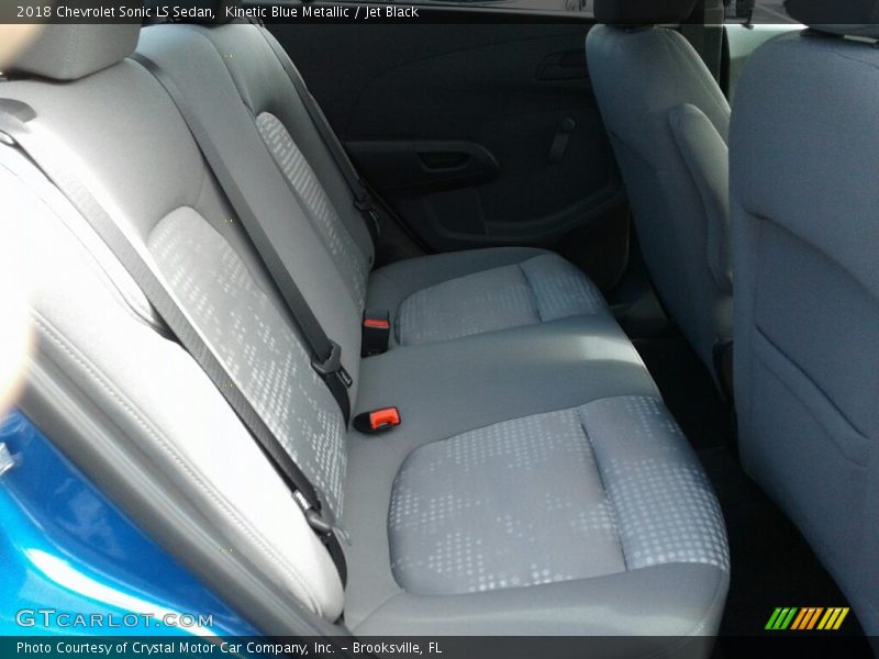Kinetic Blue Metallic / Jet Black 2018 Chevrolet Sonic LS Sedan