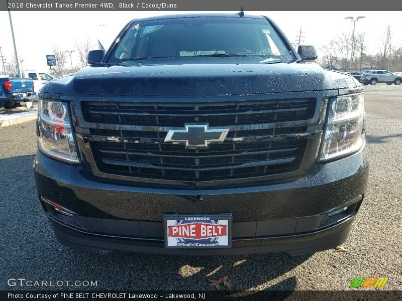 Black / Cocoa/Dune 2018 Chevrolet Tahoe Premier 4WD
