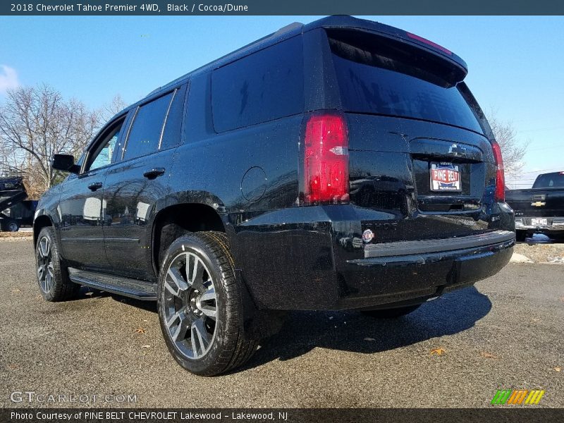 Black / Cocoa/Dune 2018 Chevrolet Tahoe Premier 4WD
