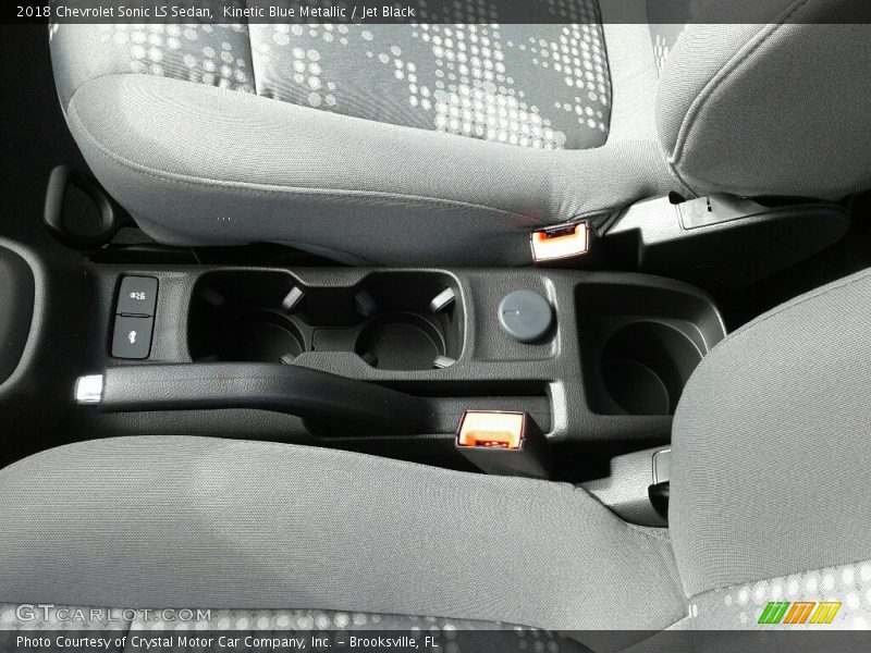 Kinetic Blue Metallic / Jet Black 2018 Chevrolet Sonic LS Sedan
