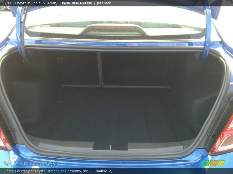 Kinetic Blue Metallic / Jet Black 2018 Chevrolet Sonic LS Sedan