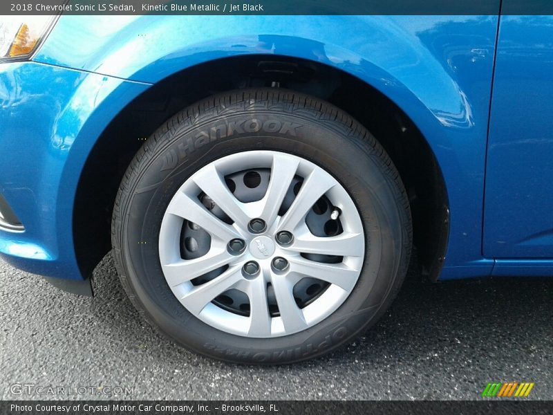 Kinetic Blue Metallic / Jet Black 2018 Chevrolet Sonic LS Sedan