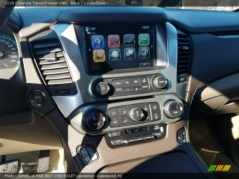 Black / Cocoa/Dune 2018 Chevrolet Tahoe Premier 4WD