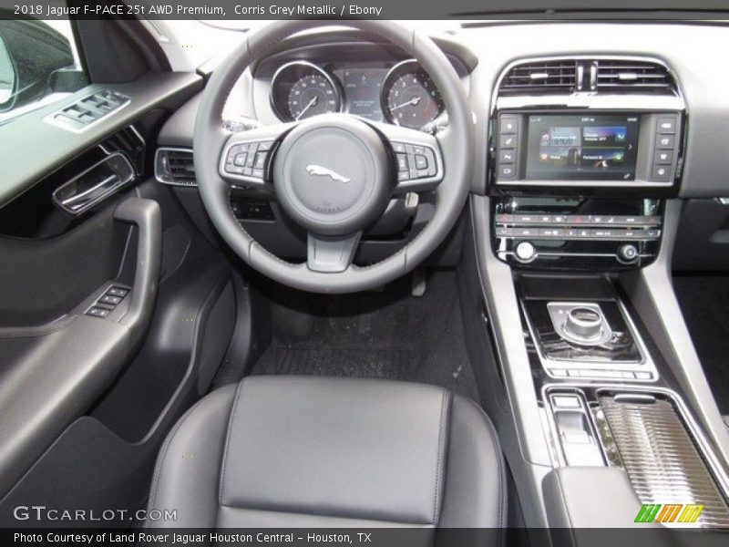 Corris Grey Metallic / Ebony 2018 Jaguar F-PACE 25t AWD Premium