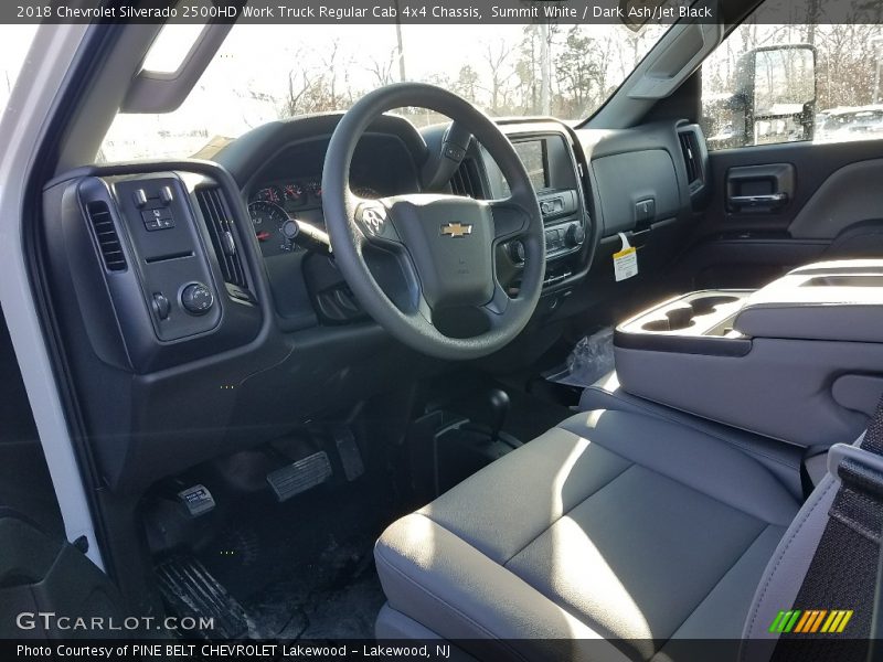 Summit White / Dark Ash/Jet Black 2018 Chevrolet Silverado 2500HD Work Truck Regular Cab 4x4 Chassis