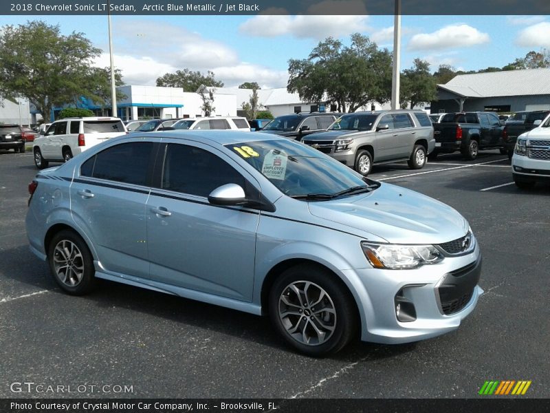 2018 Sonic LT Sedan Arctic Blue Metallic