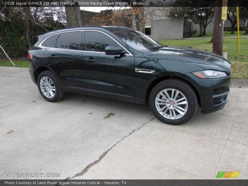British Racing Green Metallic / Ebony 2018 Jaguar F-PACE 25t AWD Prestige