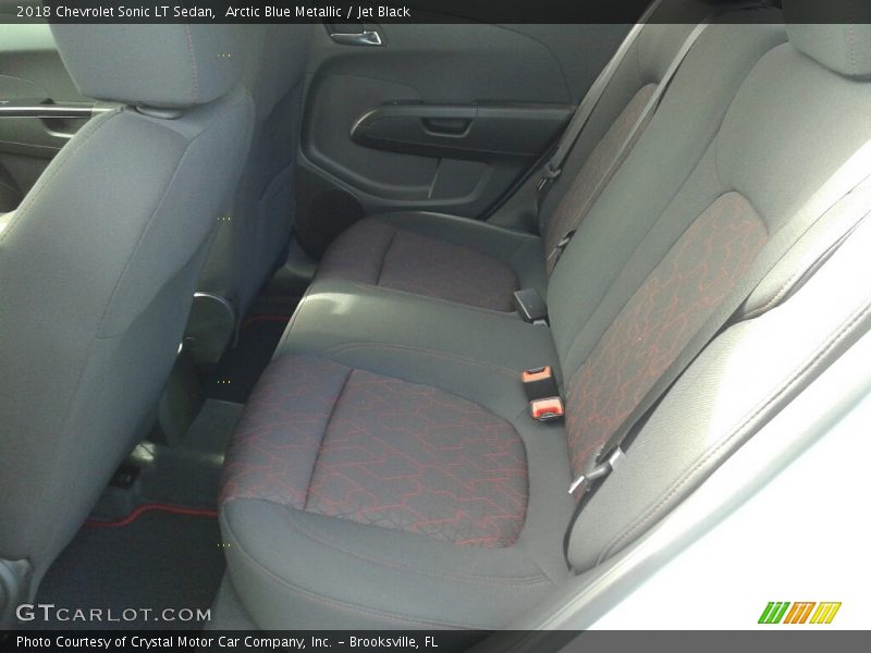 Arctic Blue Metallic / Jet Black 2018 Chevrolet Sonic LT Sedan