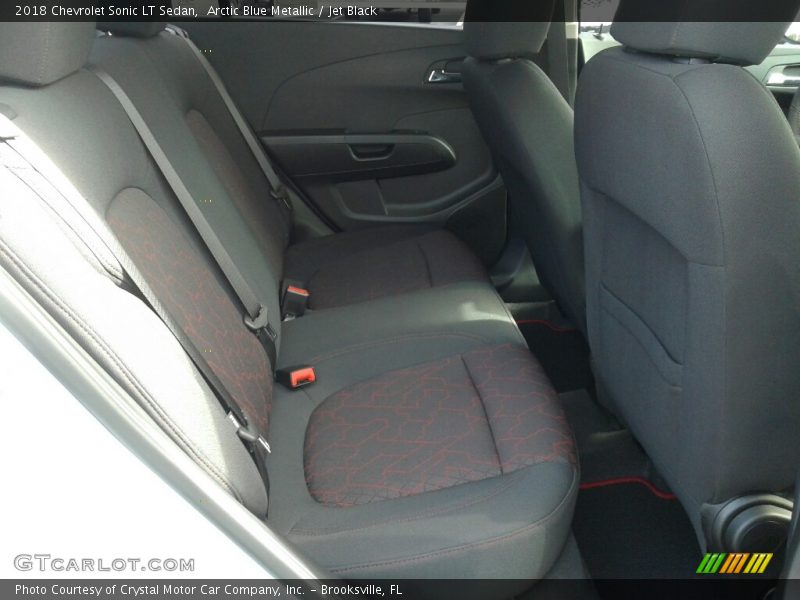 Arctic Blue Metallic / Jet Black 2018 Chevrolet Sonic LT Sedan