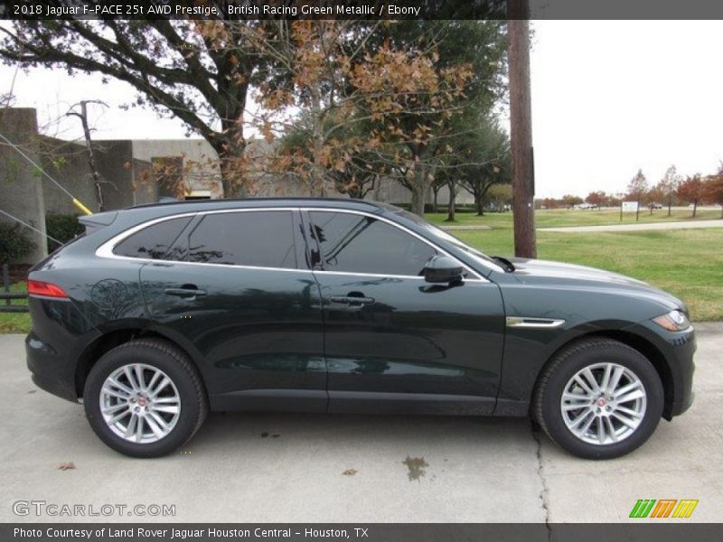 British Racing Green Metallic / Ebony 2018 Jaguar F-PACE 25t AWD Prestige