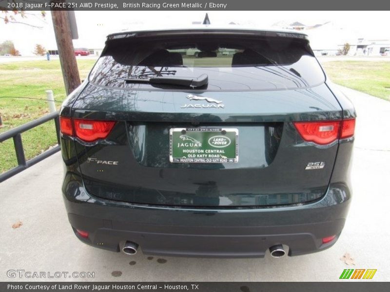 British Racing Green Metallic / Ebony 2018 Jaguar F-PACE 25t AWD Prestige