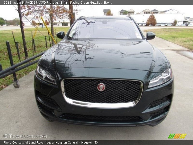 British Racing Green Metallic / Ebony 2018 Jaguar F-PACE 25t AWD Prestige